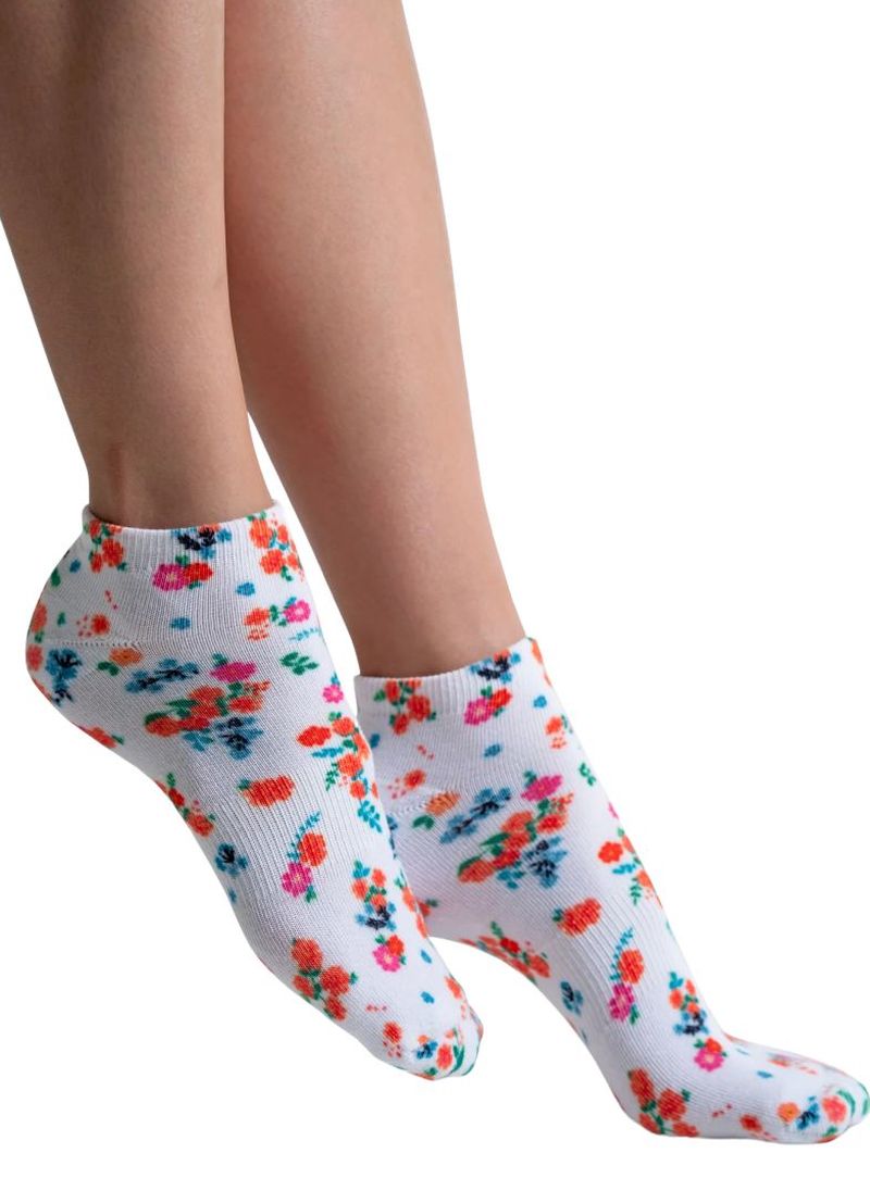 Lucky in Love All About Ikat Low Cut Socks 2P - multicolor