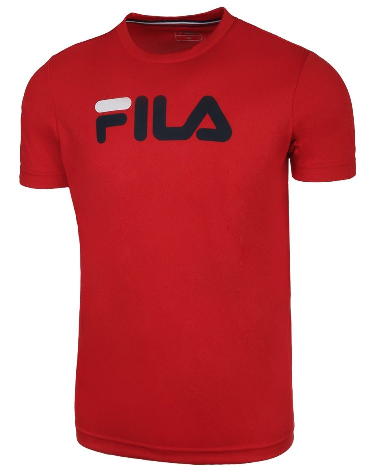 Fila T-Shirt Logo Kids - fila red
