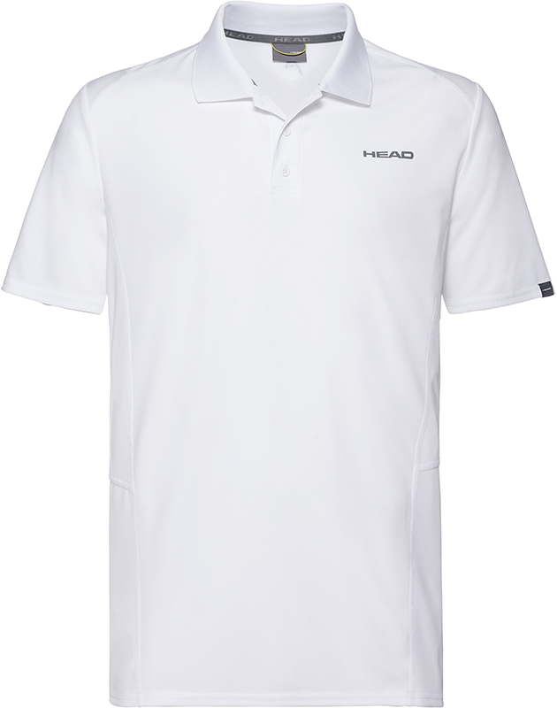 Head Club Tech Polo Shirt M white