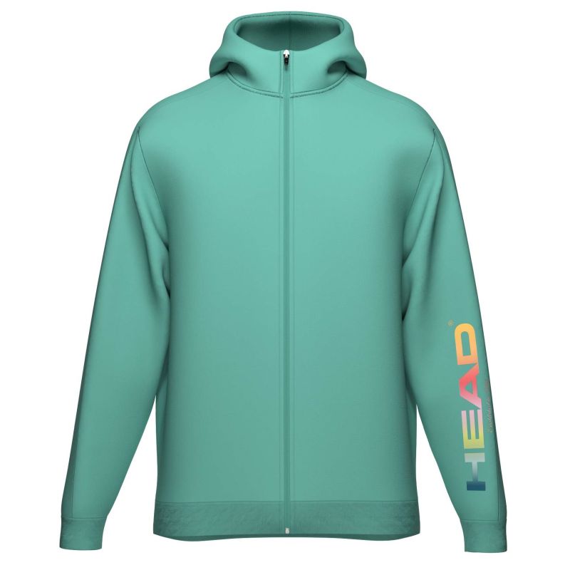 Head Rally Hoodie Full Zip - tourquoise