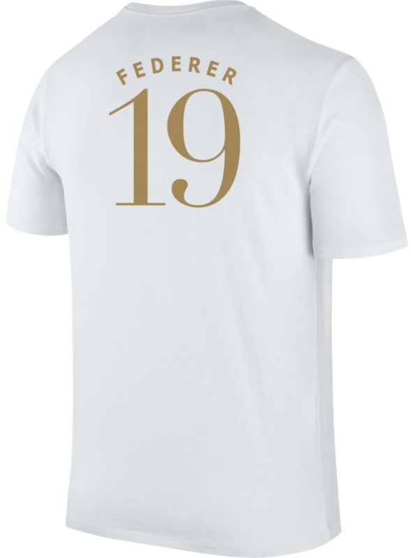  Nike RF Wimbledon Winners T-Shirt - white
