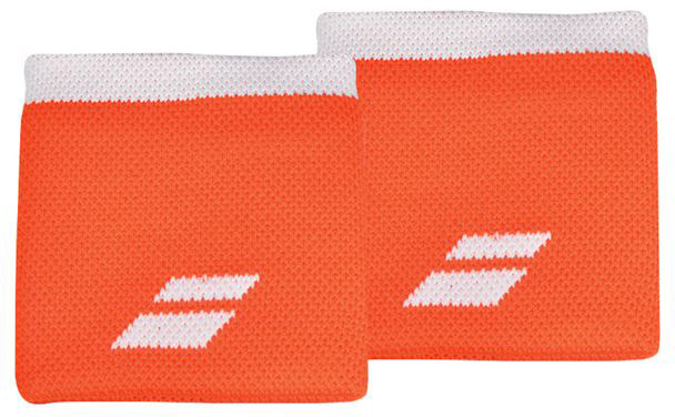 Babolat Logo Wristband - flame/white