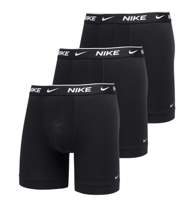 Nike Dri-Fit Essential Cotton Stretch Brief 3P - black/black/black Nike Dri-Fit Essential Cotton Stretch Brief 3P - black/black/black