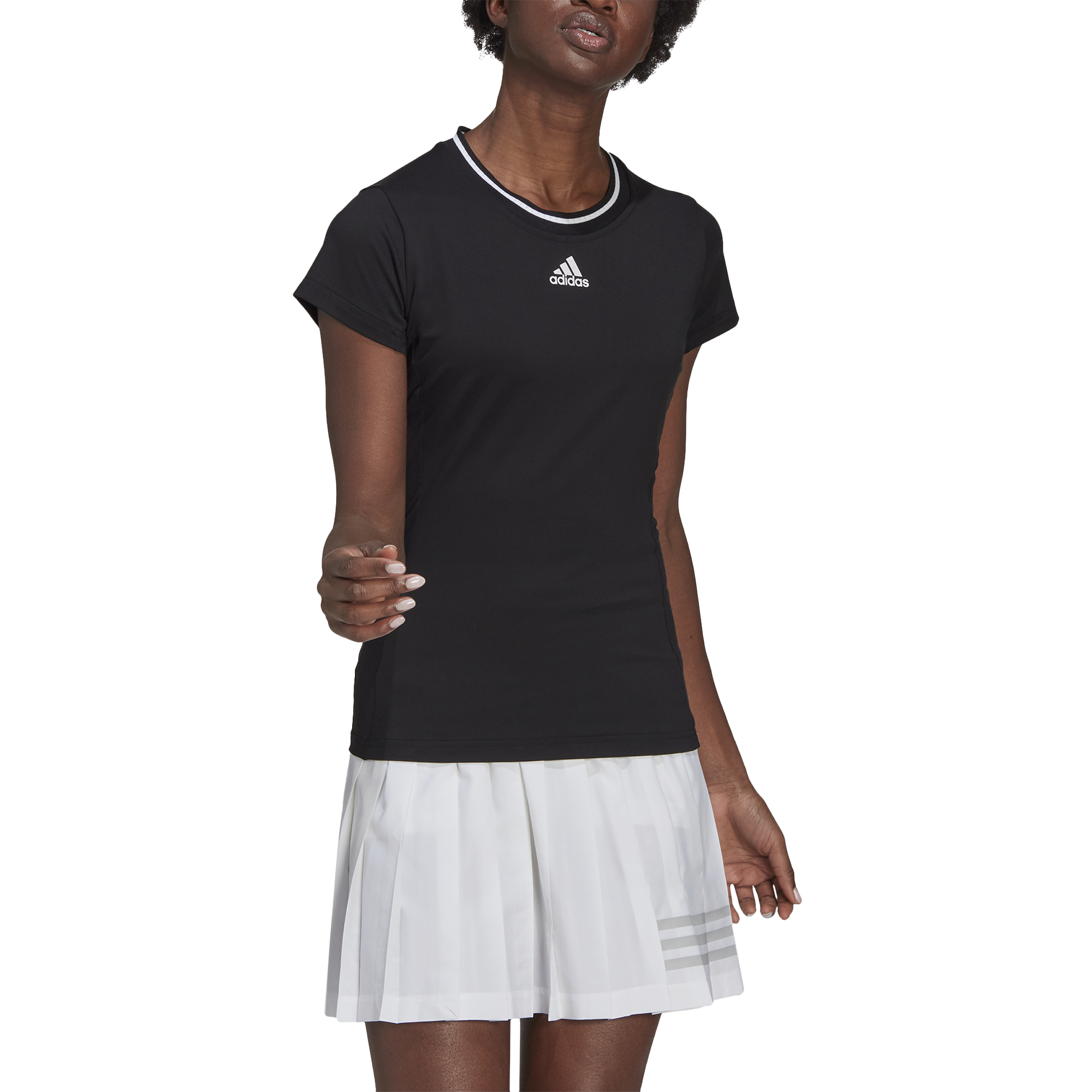 Adidas Freelift Tee W - black/white