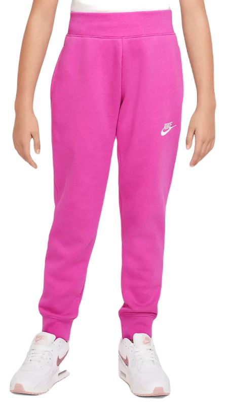 8446be61-311a-4c88-8dd3-3dd679f076ff Nike Sportswear Fleece Pant LBR - active fuchsia/white