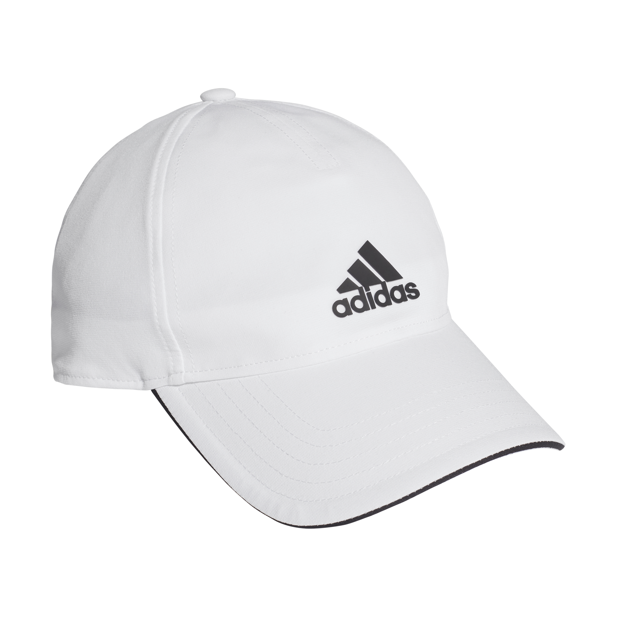 Adidas Aeroready Baseball Cap - white/black/black OSFC