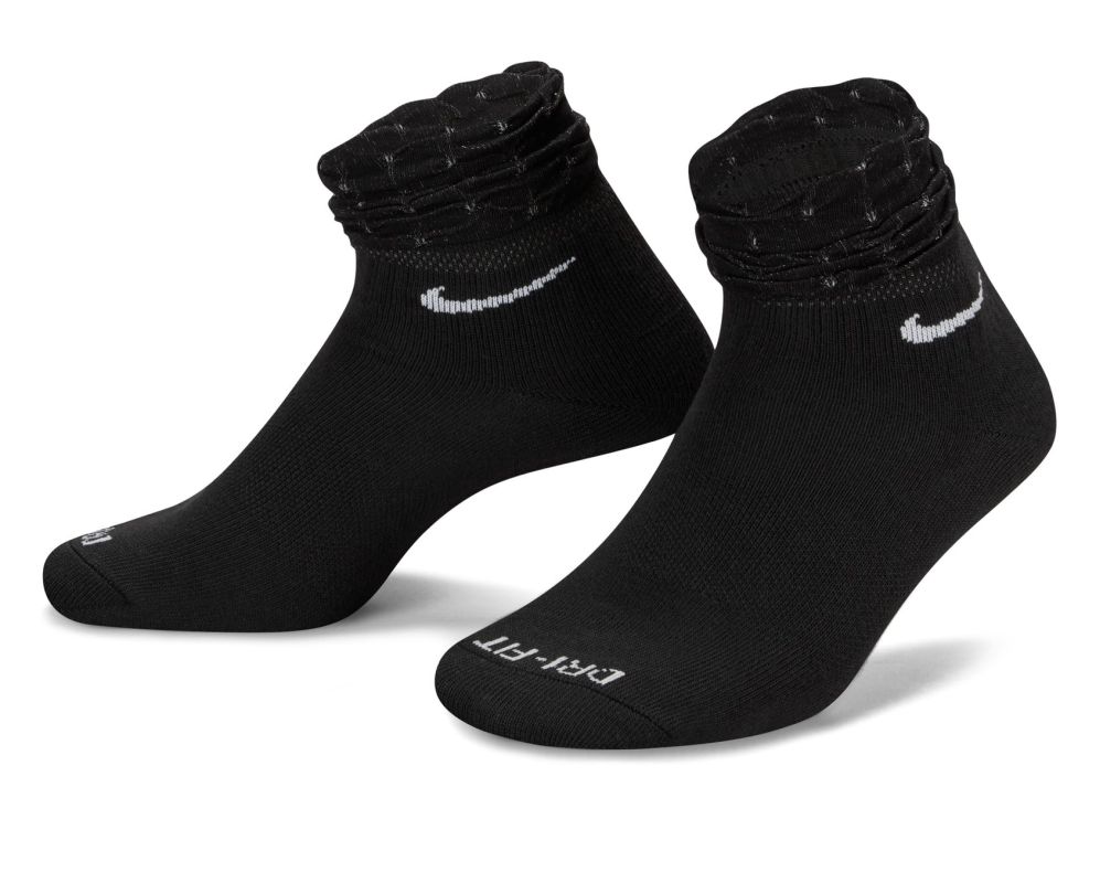Nike Everyday Training Ankle 1P - black/white