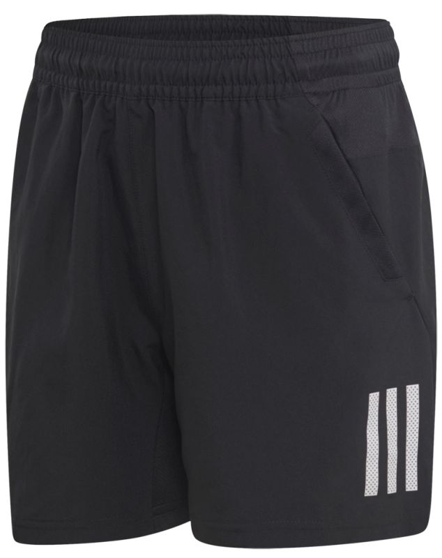 Adidas Boys Club 3 Stripes Short - black/white