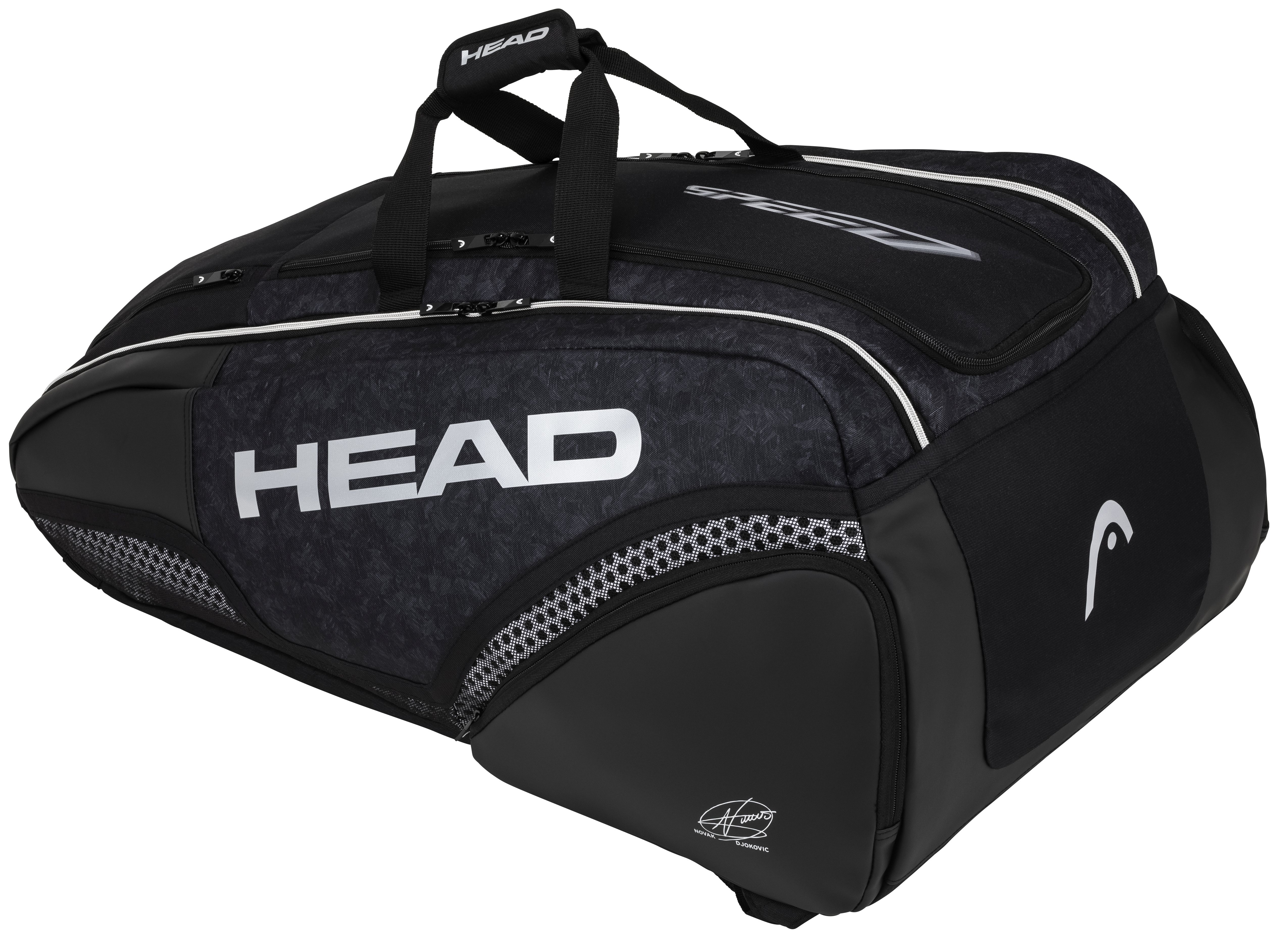 Head Djokovic 12R Monstercombi - black/white