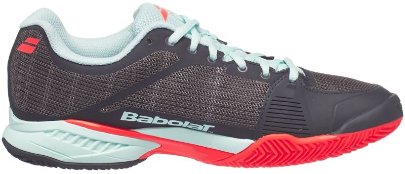 babolat-jet-team-clay-woman-grey-red-blue-2 Babolat Jet Team Clay Woman - grey/red/blue