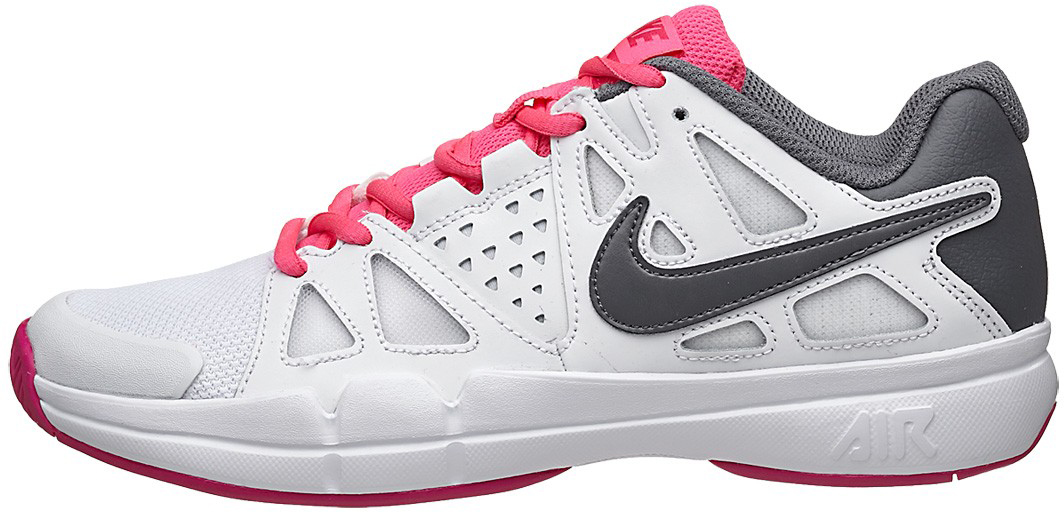  Nike Air Vapor Advantage Clay - white/dark grey/hyper pink/vivid pink