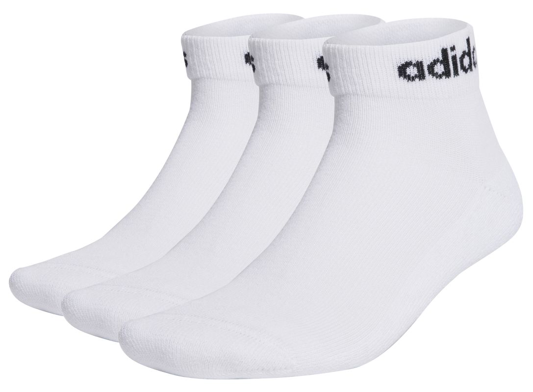 Adidas Linear Ankle Socks Cushioned 3P Adidas Linear Ankle Socks Cushioned 3P