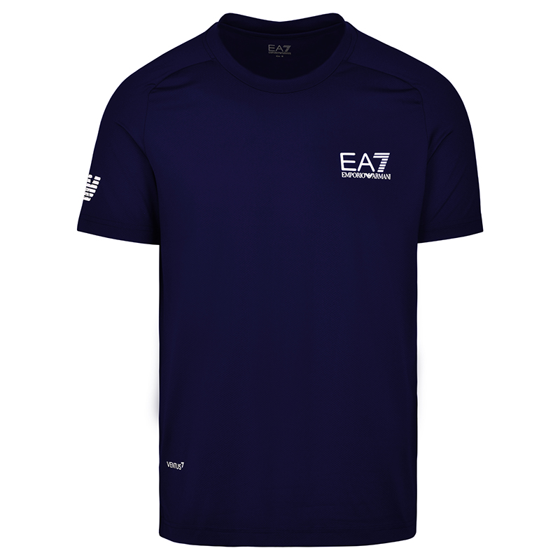 EA7 Man Jersey T-shirt - navy blue