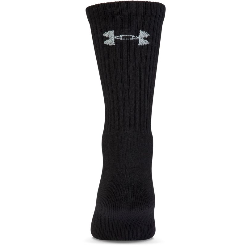 Under Armour Charged Cotton 2 Crew Jr - 6 par/black