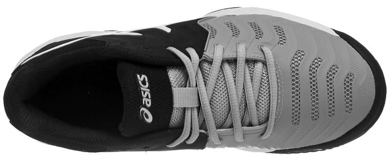 asics-gel-resolution-7-clay-gs-mid-grey-black-white-1 Asics Gel-Resolution 7 Clay GS - mid grey/black/white