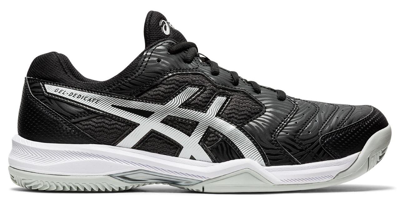 asics-gel-dedicate-6-clay-black-white-1 Asics Gel-Dedicate 6 Clay - black/white