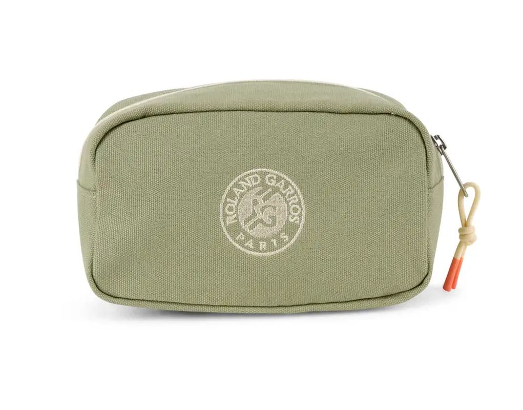 Roland Garros Sporty Chic Makeup Bag - green