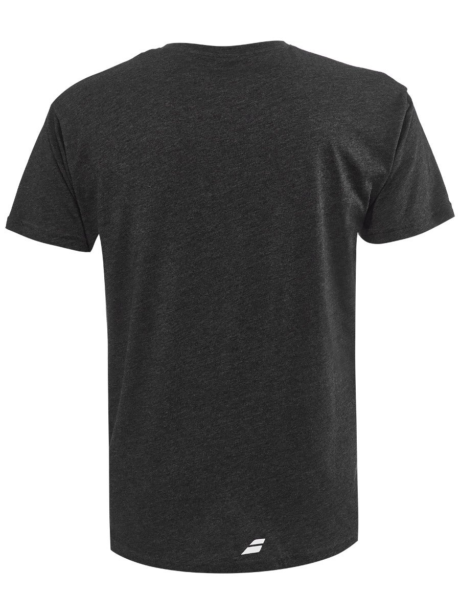 Babolat Exercise Flag Message Tee Men - black heather