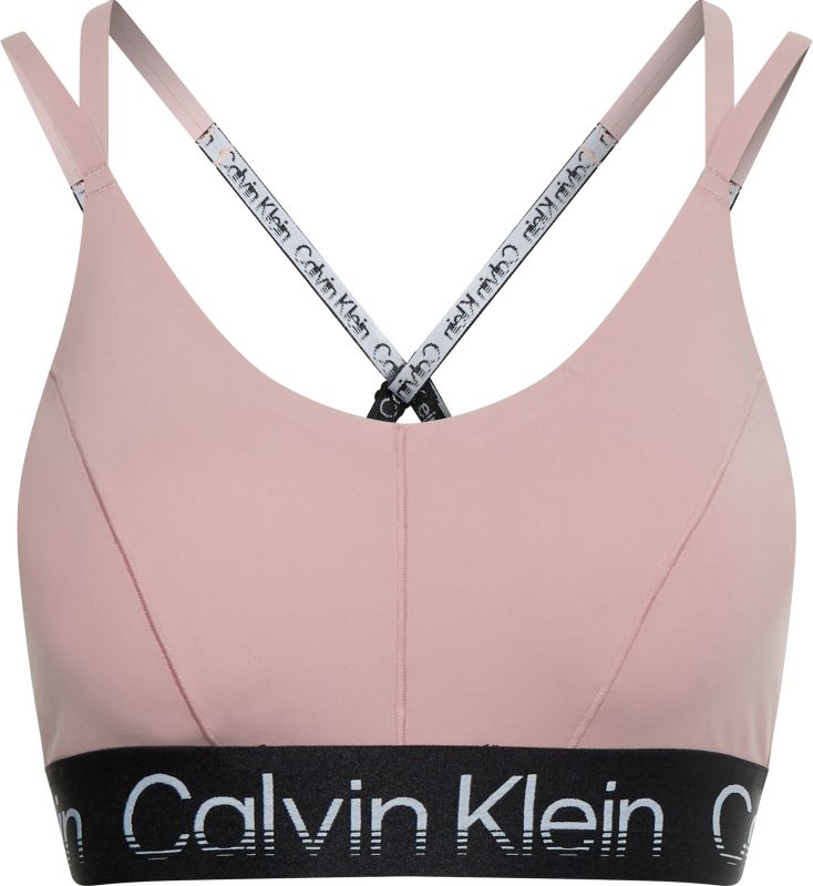 Calvin Klein WO High Support Sports Bra - silver pink