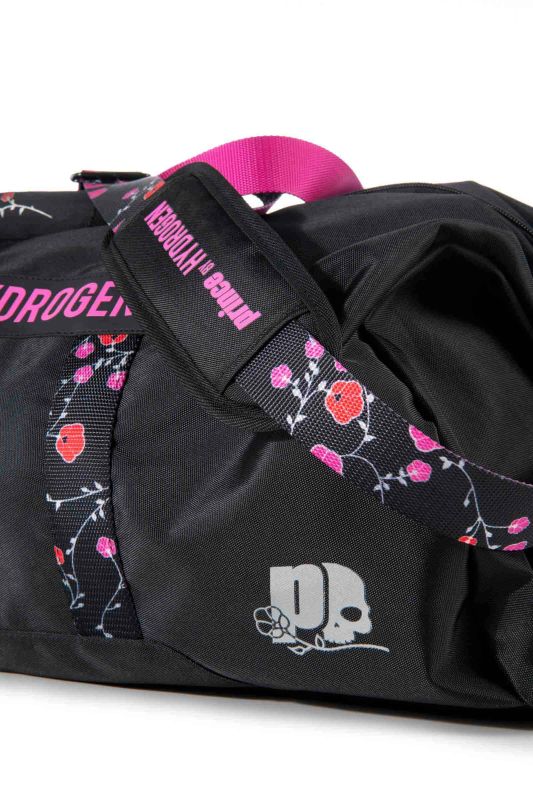 Prince by Hydrogen Lady Mary Large Duffle - black/fuchsia