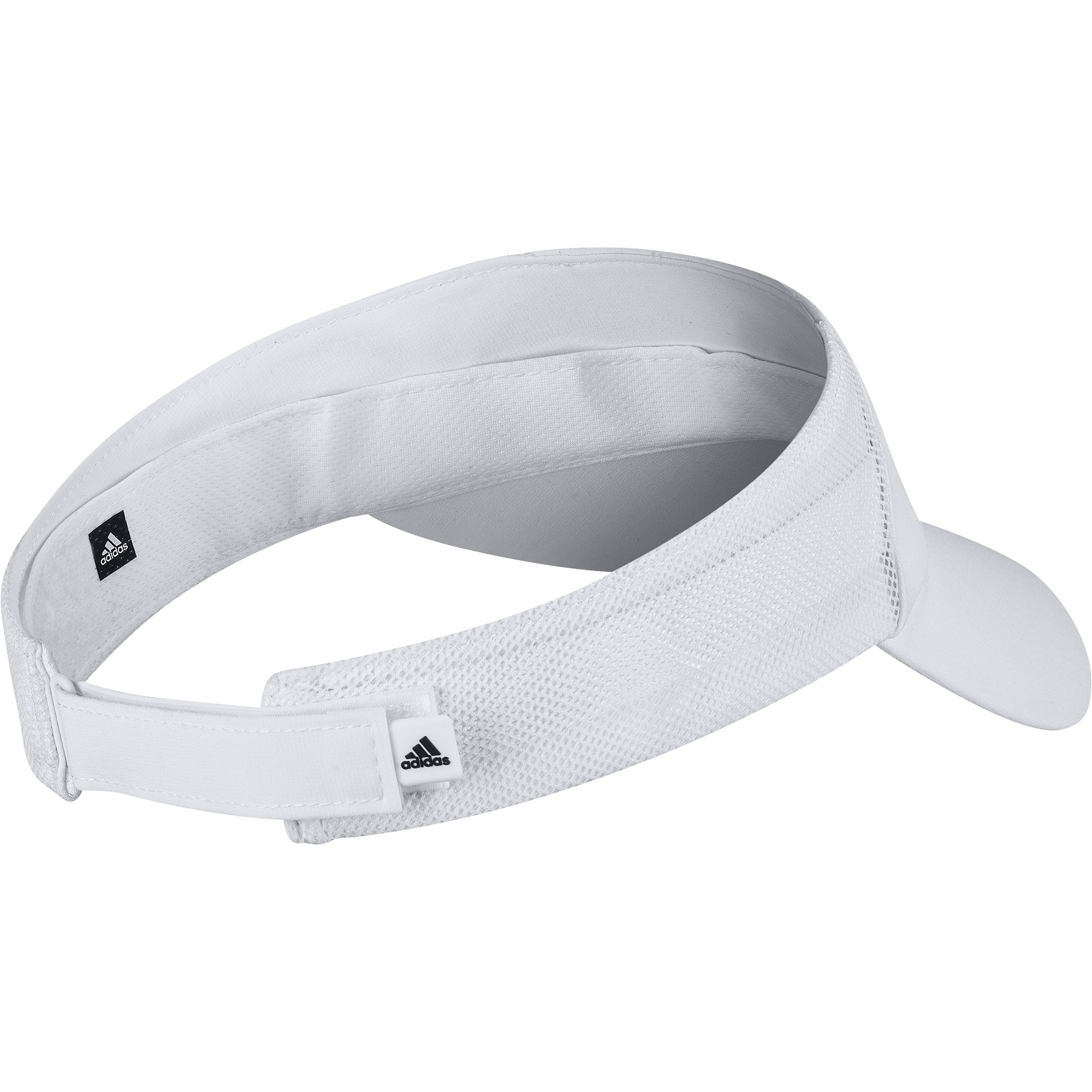 adidas-aeroready-visor-white-white-black-2 Adidas Aeroready Visor - white/white/black