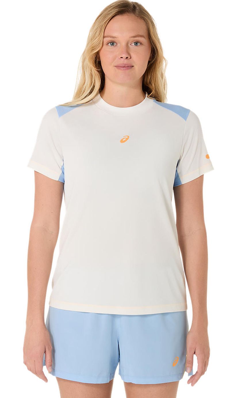 Asics Padel Court Short Sleeve - cream/stone wash