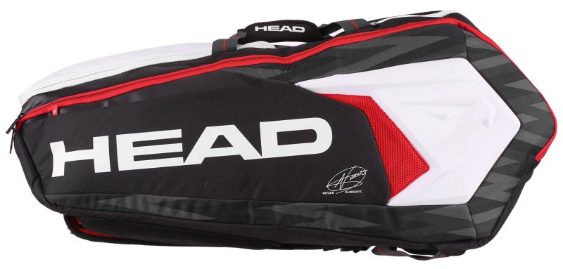 head-novak-djokovic-12r-monstercombi-black-white-2 Head Novak Djokovic 12R Monstercombi - black/white