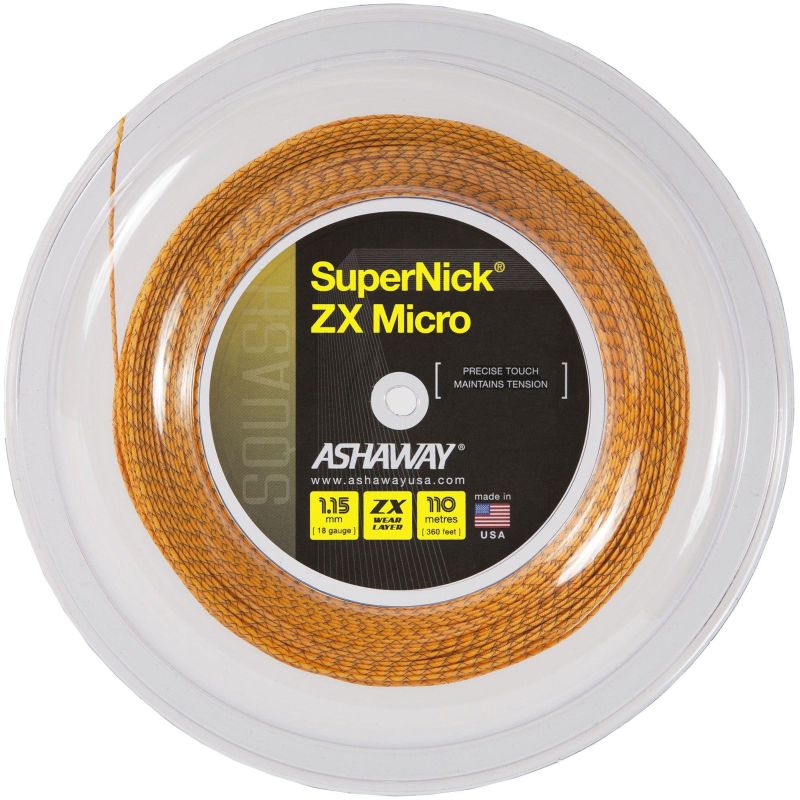 Ashaway SuperNick ZX Micro (110 m) - orange