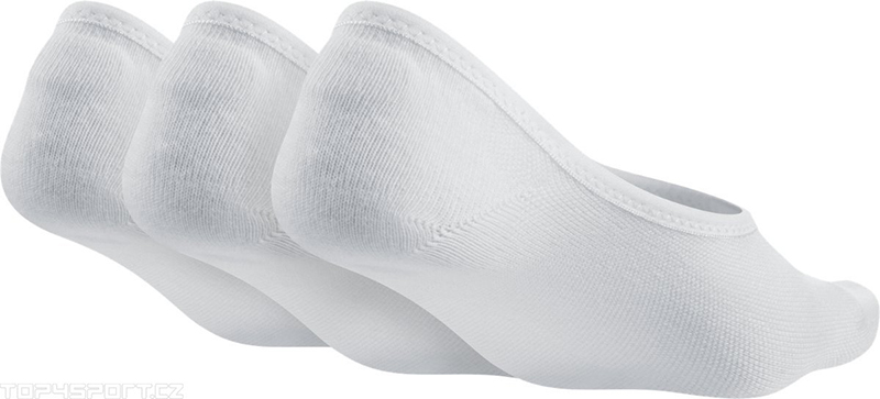 Nike Women's Performance Cotton Lightweight No Show - 3 pary/white
