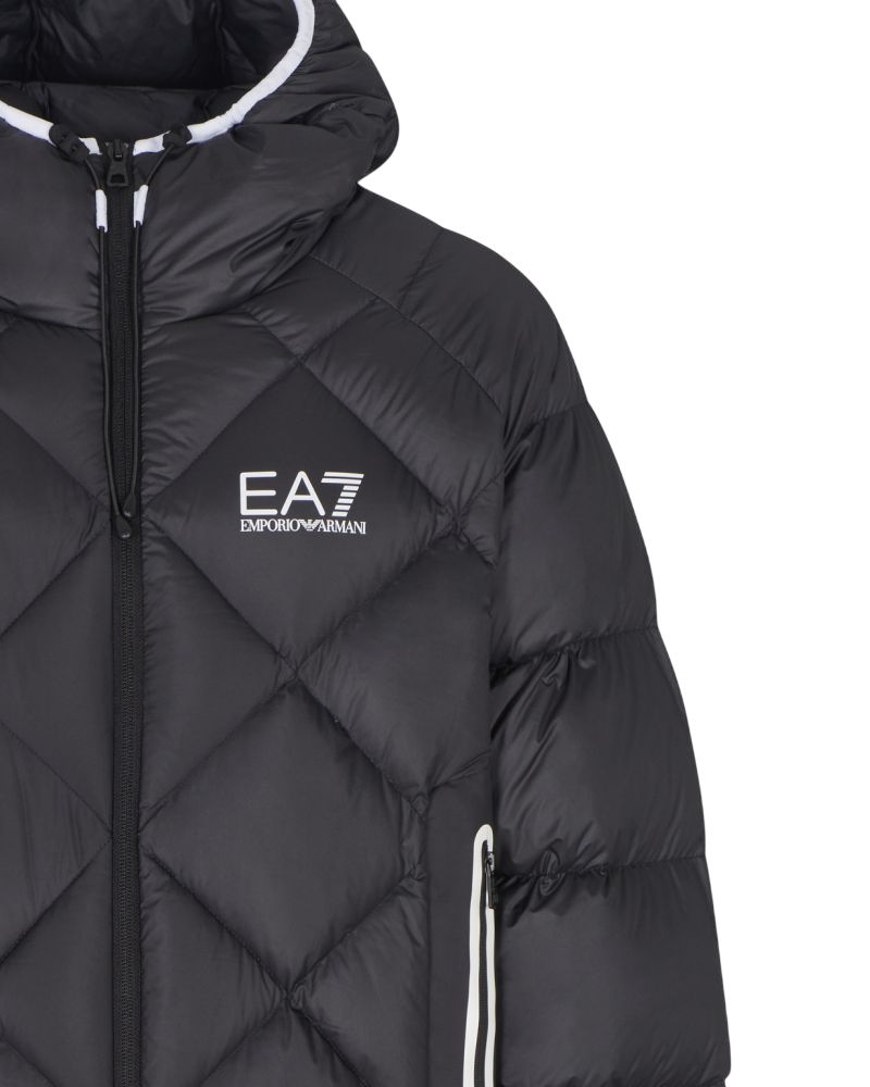 EA7 Man Woven Down - black
