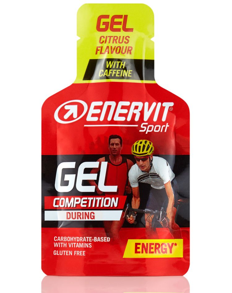 Enervit Sport Gel with Caffeine 25 ml - citrus