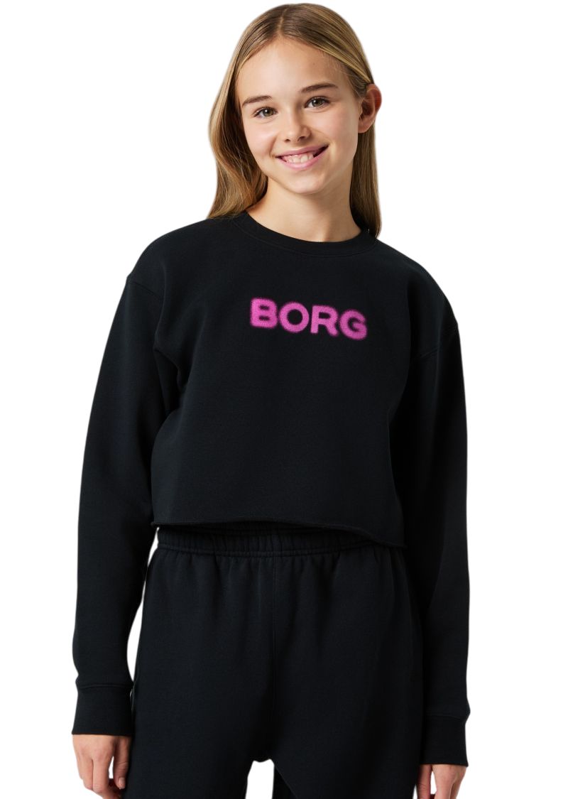 Björn Borg Oversized Cropped - black beauty