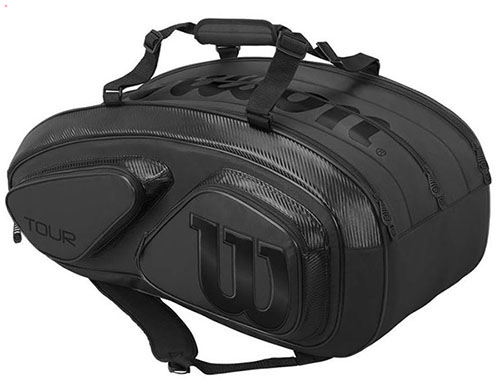 Wilson Tour V 15 Pk - black/black
