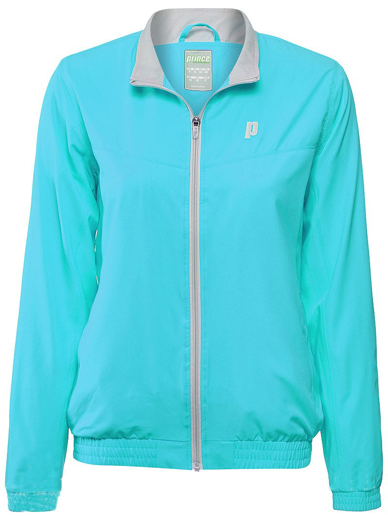 Prince Full Zip Warm-Up Jacket - azure