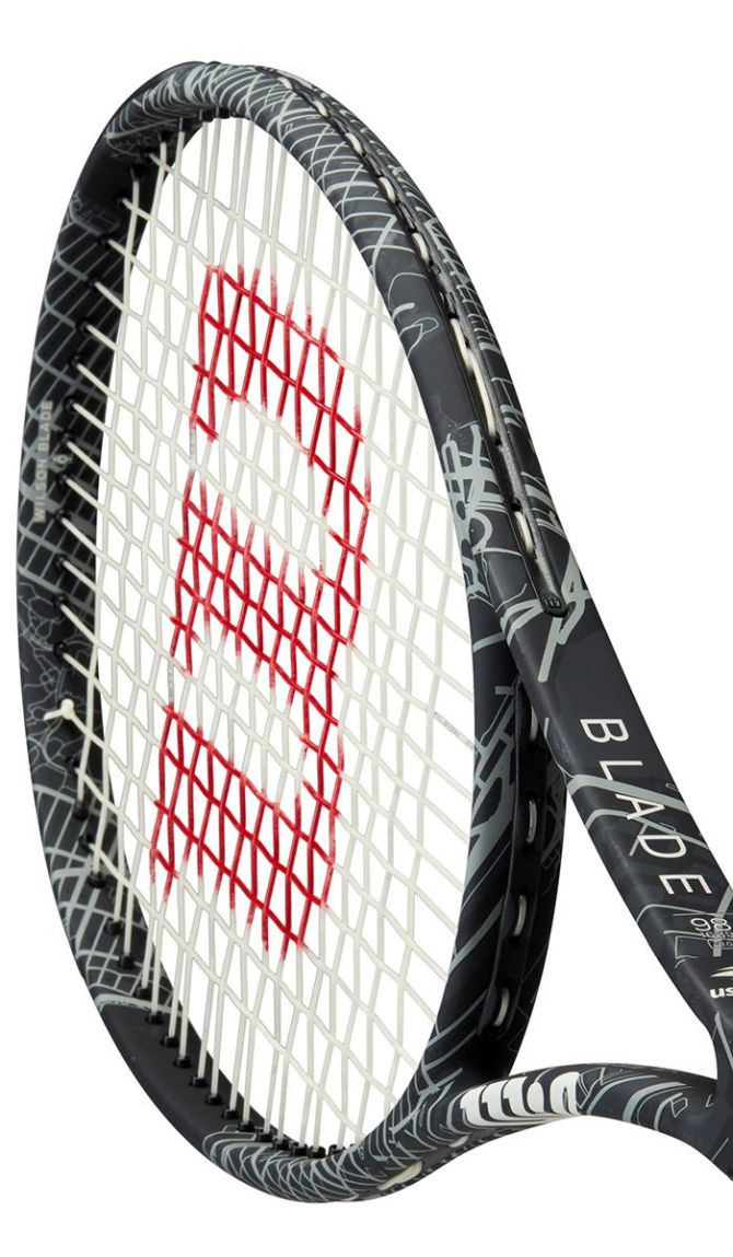 BLADE98 16×19 V8 US OPEN EDITION Wilson Blade 98 16x19 V8 US Open Tennis Racquet (305g Unstrung)