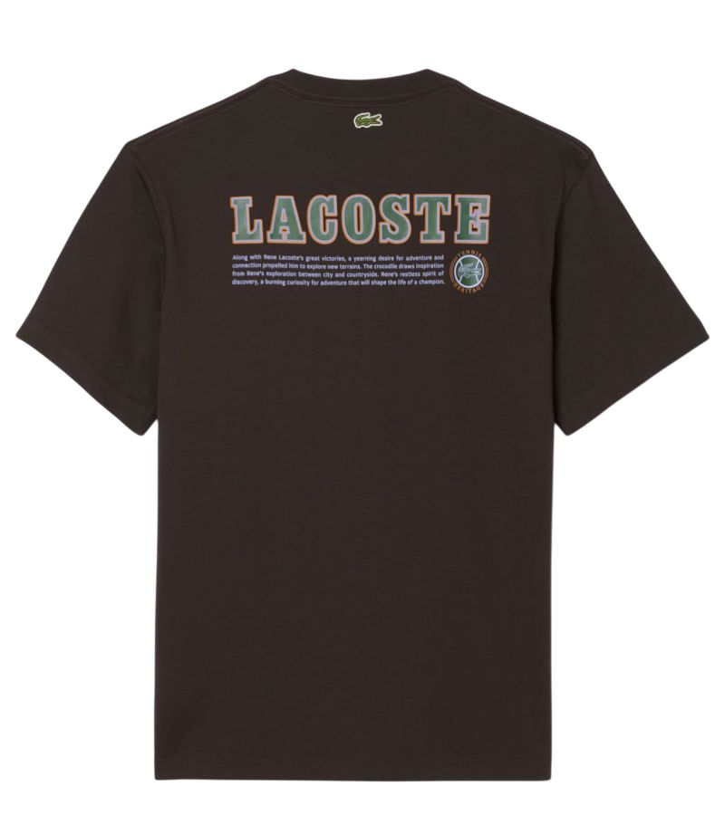 Lacoste Multi Print Jersey - brown 