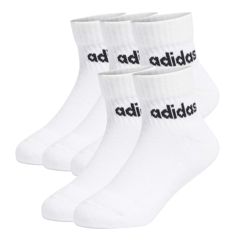 Adidas Kids Linear Ankle 5P - white