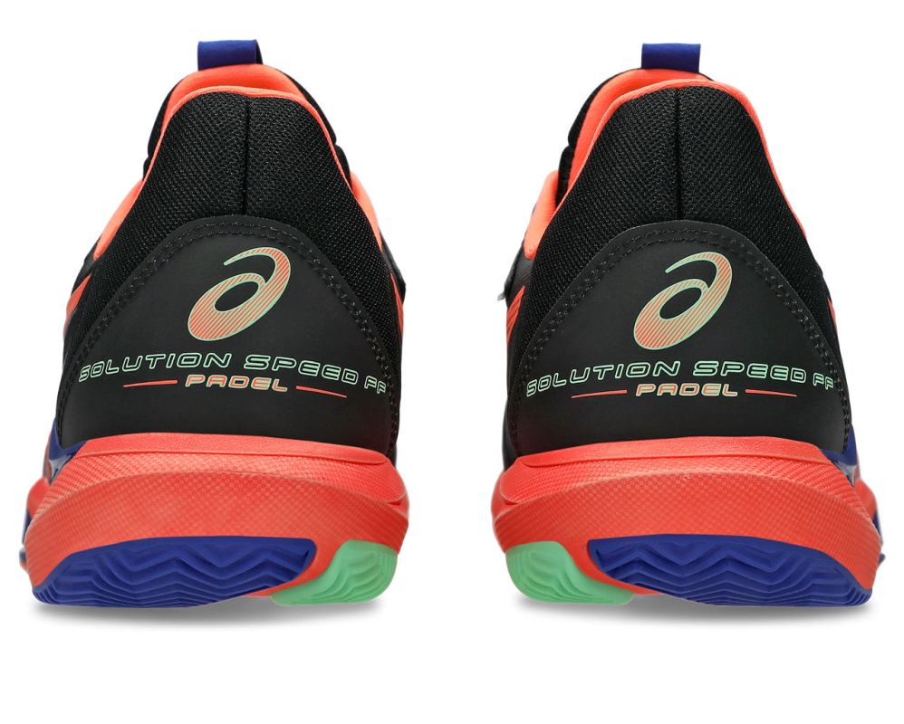 Asics Solution Speed FF 3 Padel - black/vivid coral
