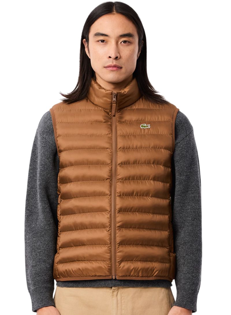 Lacoste Water Repellent Puffed - light brown