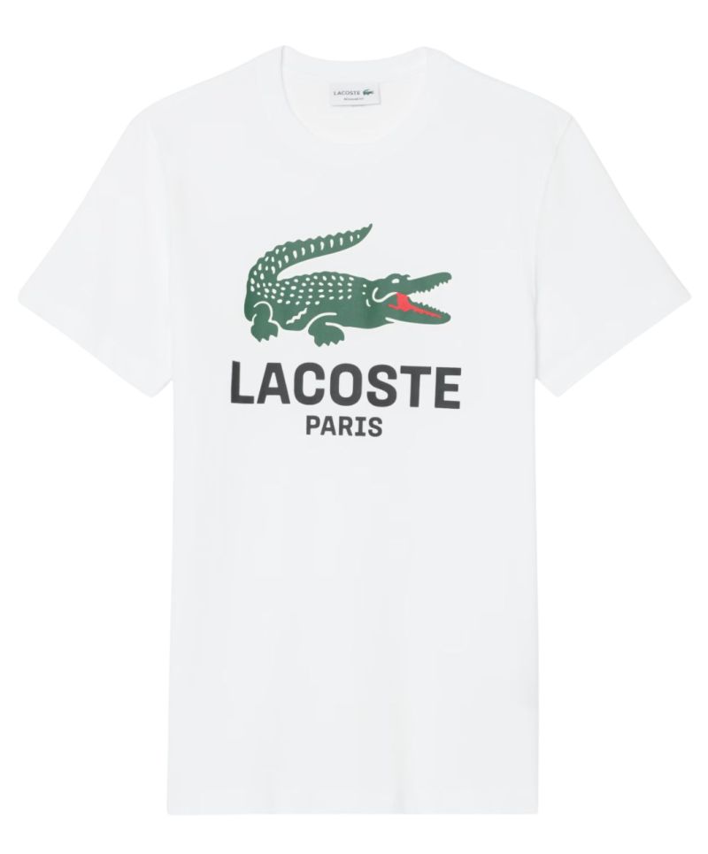 Lacoste Printed Cotton - white Lacoste Printed Cotton - white