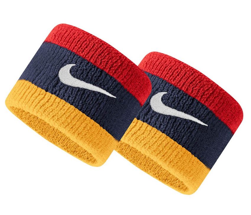 red nike wristbands