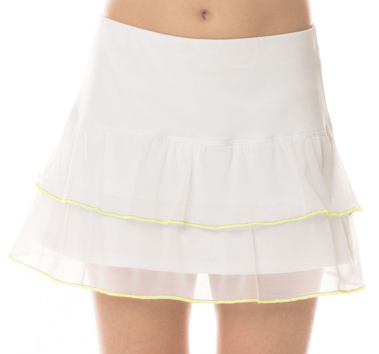 Lucky in Love Core Flippy Mesh Skirt Girls - white Lucky in Love Core Flippy Mesh Skirt Girls - white