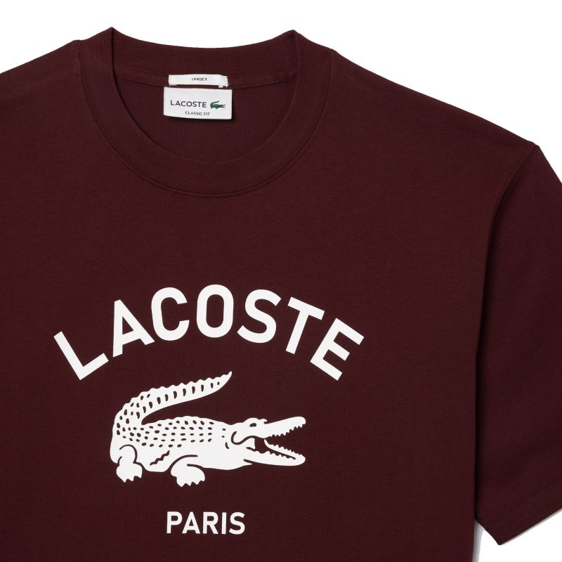 Lacoste Signature Print Cotton