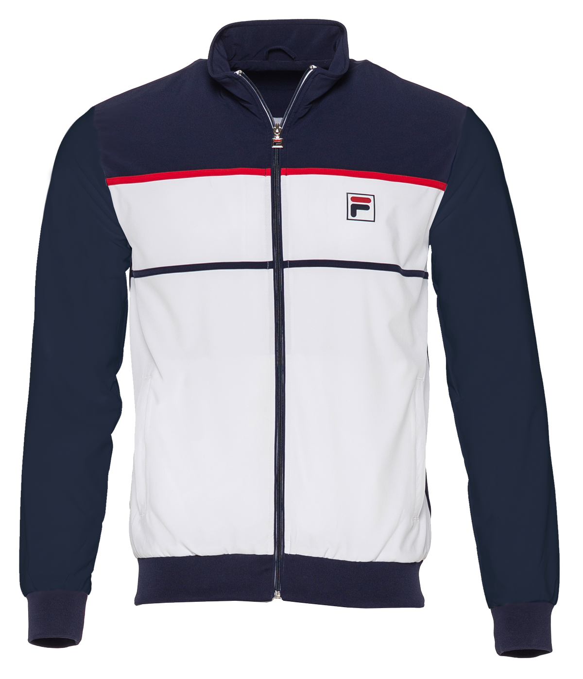 Fila Jacket Max M - white/peacoat blue Fila Jacket Max M - white/peacoat blue