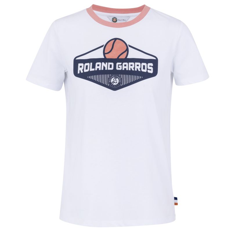 Roland Garros 2026 Graphic - white