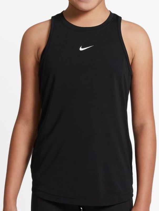 Nike Dri-Fit One Tank G - black/white