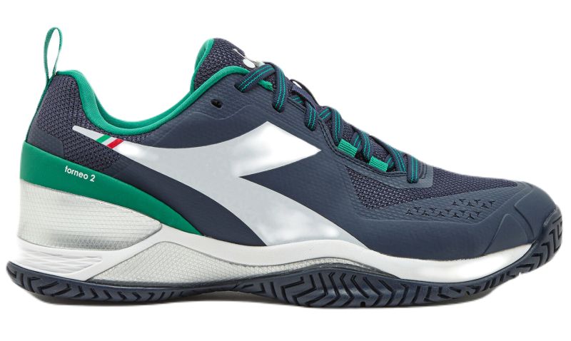 Diadora Blushield Torneo 2 AG - blue corsair/white