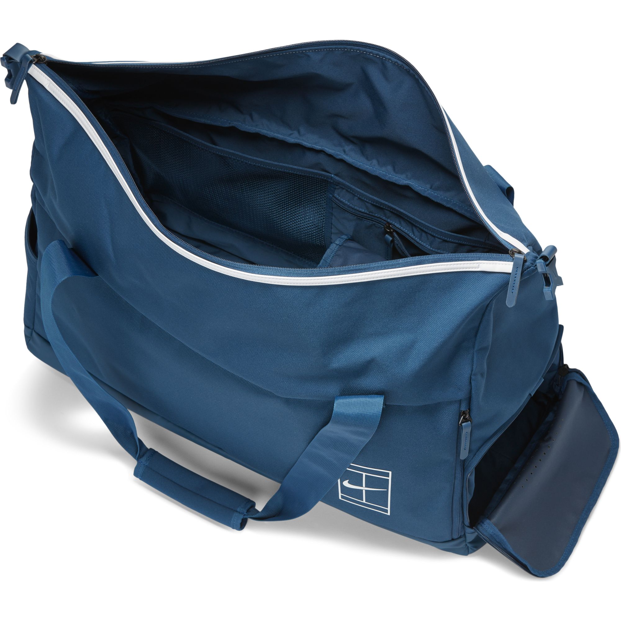 Nike Court Advantage Duffel Bag - valerian blue/valerian blue/white