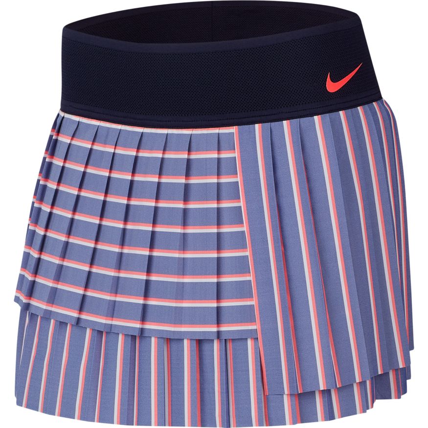 Nike Court Slam Skirt PS NT W deep night/black/white/laser crimson