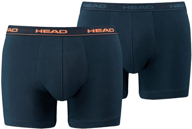 Head Mens Boxer 2Pack - peacoat/orange